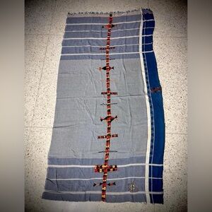 Beautiful Embroidered Traditional Egyptian Berber Tarfotette or Body Veil